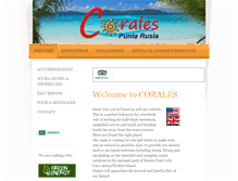 Tablet Screenshot of coralespuntarusia.com